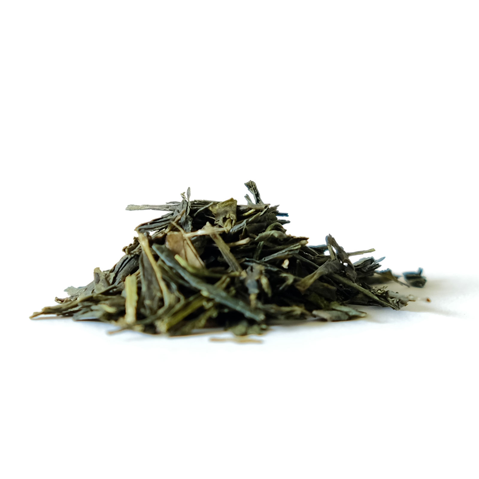 Feuilles de thé vert Sencha bio haute qualité